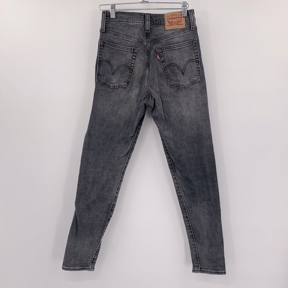 Levi’s Wedgie Skinny Black Denim‎ Sz 25